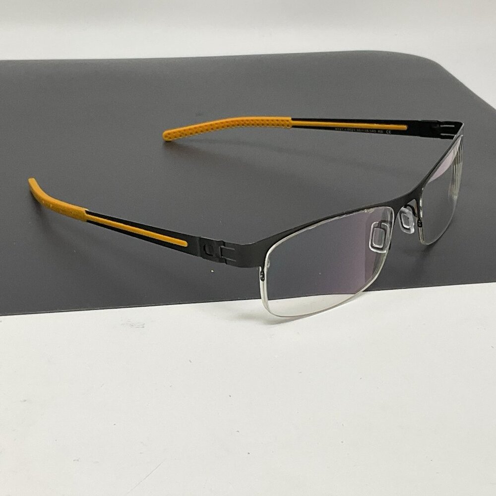 Prodesign Denmark Eyeglasses, Frames Only, 6121 c.6521 Black, 55-18-140, Japan